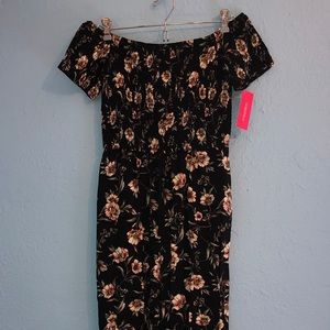 Off the shoulder jumpsuit